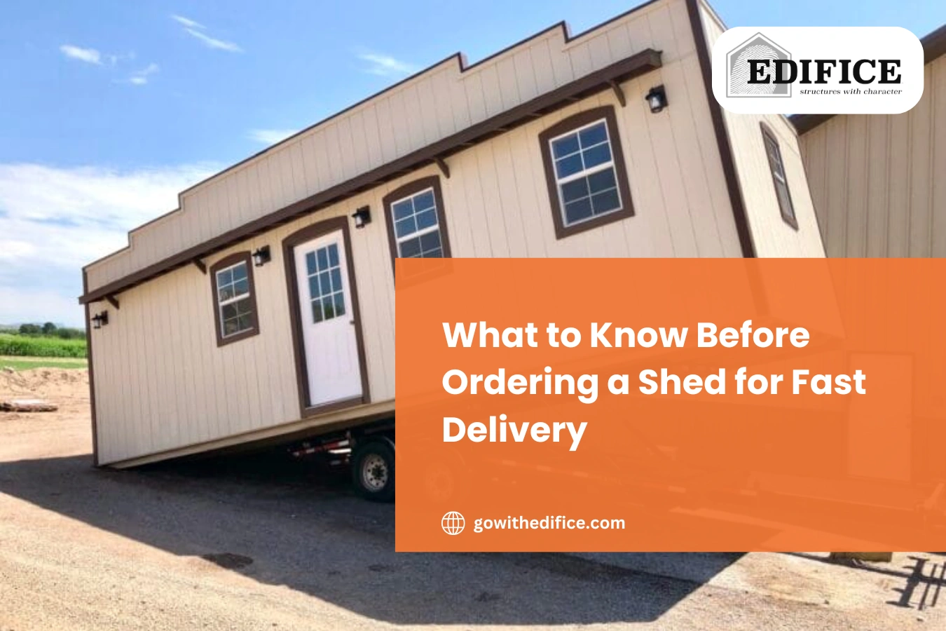What to Know Before Ordering a Shed for Fast Delivery